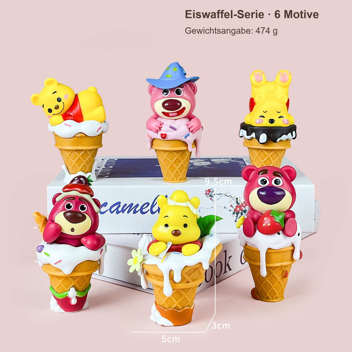 Winnie Puuh Blind Box – 1 zufällige Sammelfigur, verschiedene Serien und Motiv