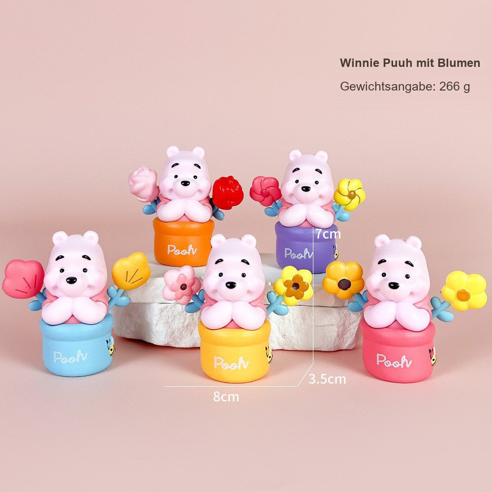 Winnie Puuh Blind Box – 1 zufällige Sammelfigur, verschiedene Serien und Motiv