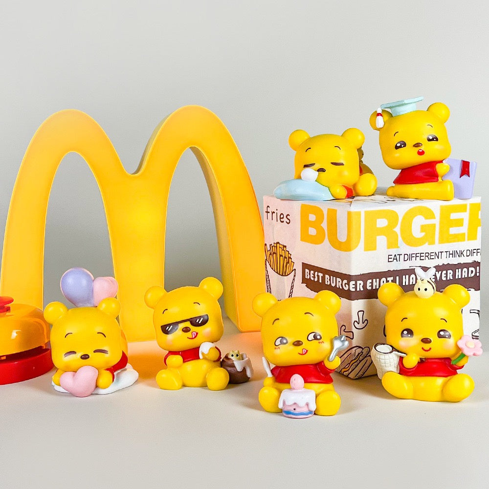 Winnie Puuh Blind Box – 1 zufällige Sammelfigur, verschiedene Serien und Motiv