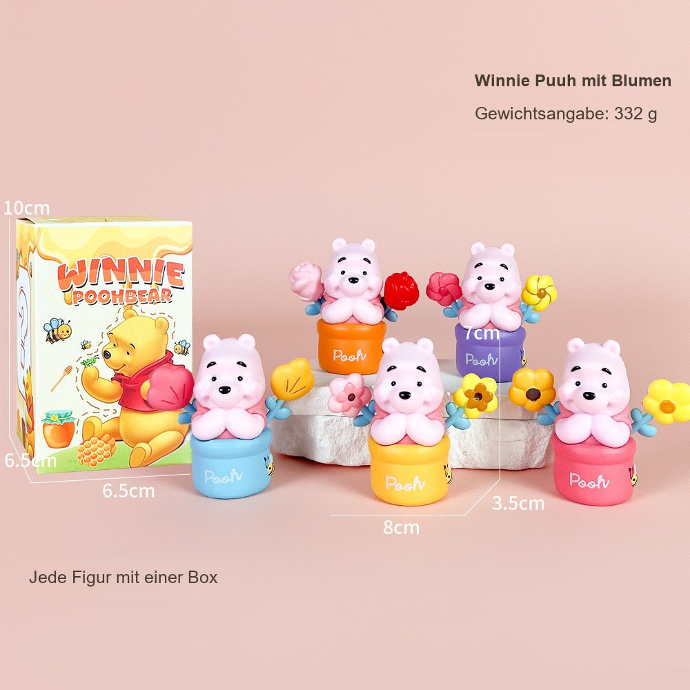 Winnie Puuh Blind Box – 1 zufällige Sammelfigur, verschiedene Serien und Motiv