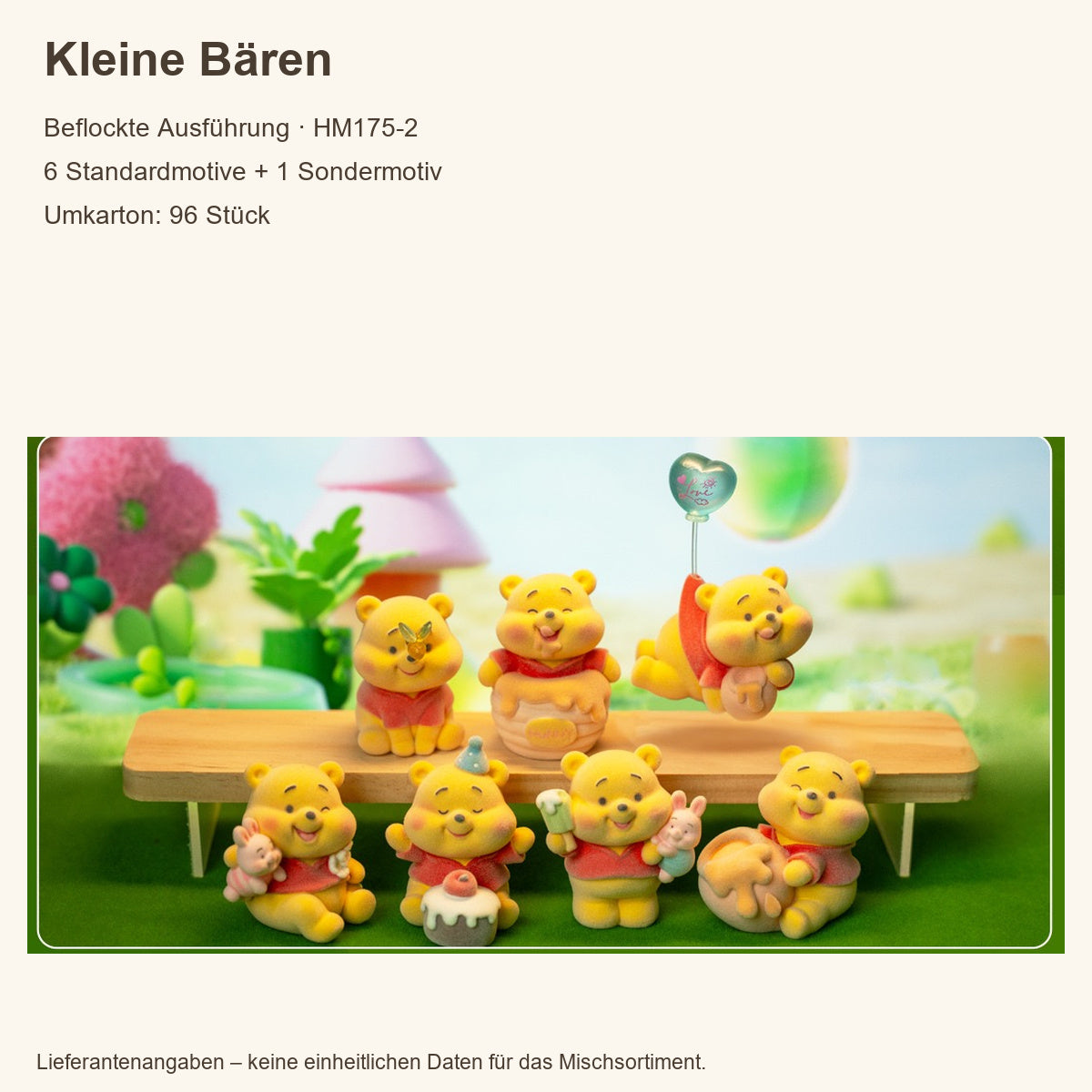 Winnie Puuh Blind Box – 1 zufällige Sammelfigur, verschiedene Serien und Motiv