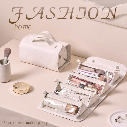 FASHION home Kosmetiktasche - Four in one Makeup Bag für Mode und Schönheitsspaß