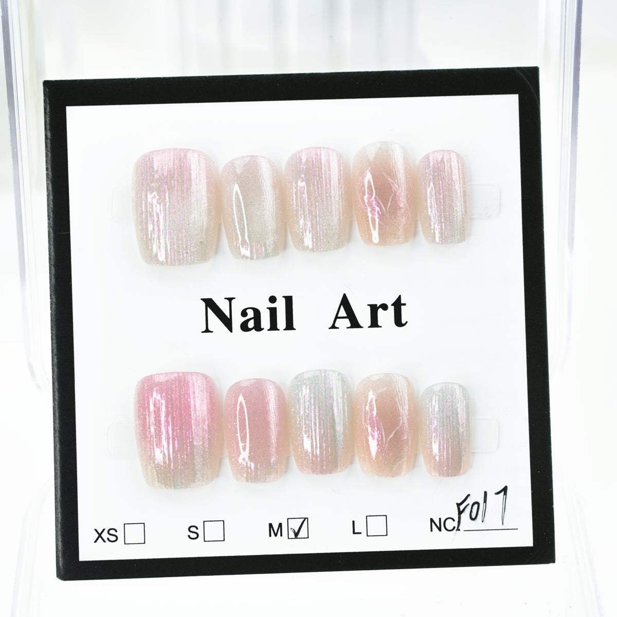 Handgemachte künstliche Nägel Abnehmbare vollständig abdeckende künstliche Nägel, Frauen Mädchen DIY Maniküre