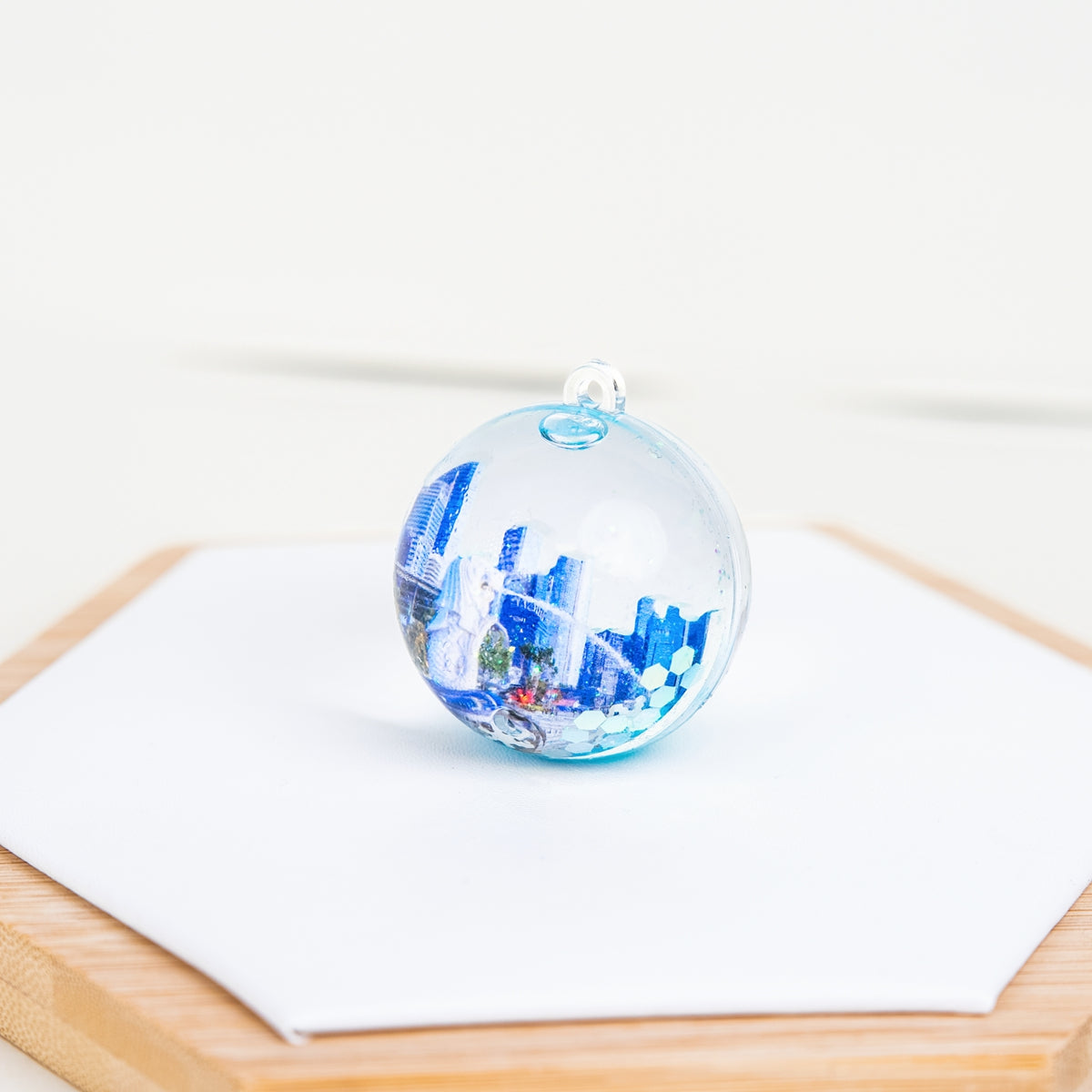Mystery/Überraschung Kristallkugel Anhänger Blind Box 17 Stück Figurchen