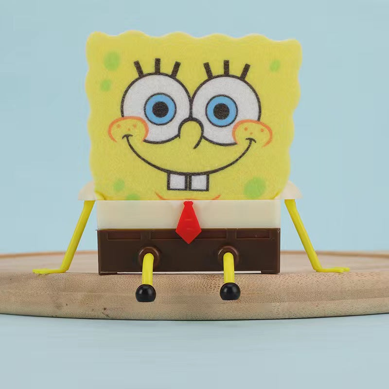 Niedlicher Sponge-Schwammhalter mit Abtropffunktion – Küchenspülen Organizer & Deko