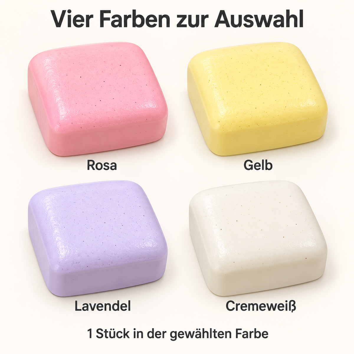 Toast-Squishy mit Toastduft – weiches Slow-Rising-Knautschspielzeug, 4 Farben zur Auswahl, 1 Stück