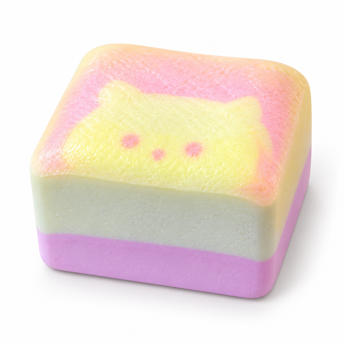 Squishy mit Kuchenduft – weiches Knautschspielzeug, Slow Rising, 8 × 8 × 5 cm, 8 Motive zur Auswahl